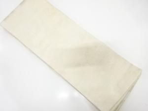アンティーク　草花模様織り出し半幅帯（着用可）